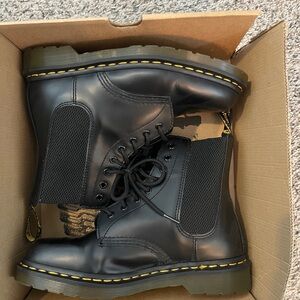 Dr. Martens Black Combat Boots